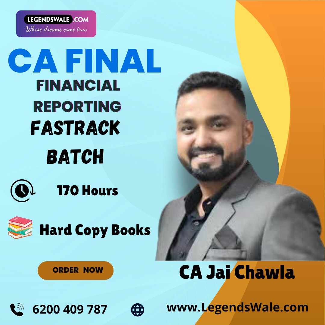 CA Final Financial Reporting FR Exam Oriented By CA Jai Chawla