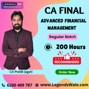 CA Final New Syllabus Advanced Financial Management AFM Regular Batch By CA Pratik Jagati
