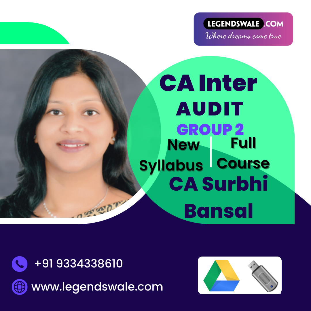CA Inter Auditing and Ethics Full Course By CA Surbhi Bansal
