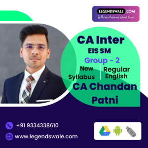 CA Inter EIS SM Regular Full Course in English By CA Chandan Patni