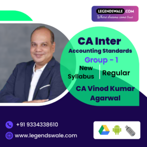 CA Inter Accounting Standards Group 1 Regular full course By CA Vinod Kumar Agarwal