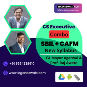 CS Executive Combo SBIL + CAFM Regular Batch By CA Mayur Agarwal & Prof. Raj Awate