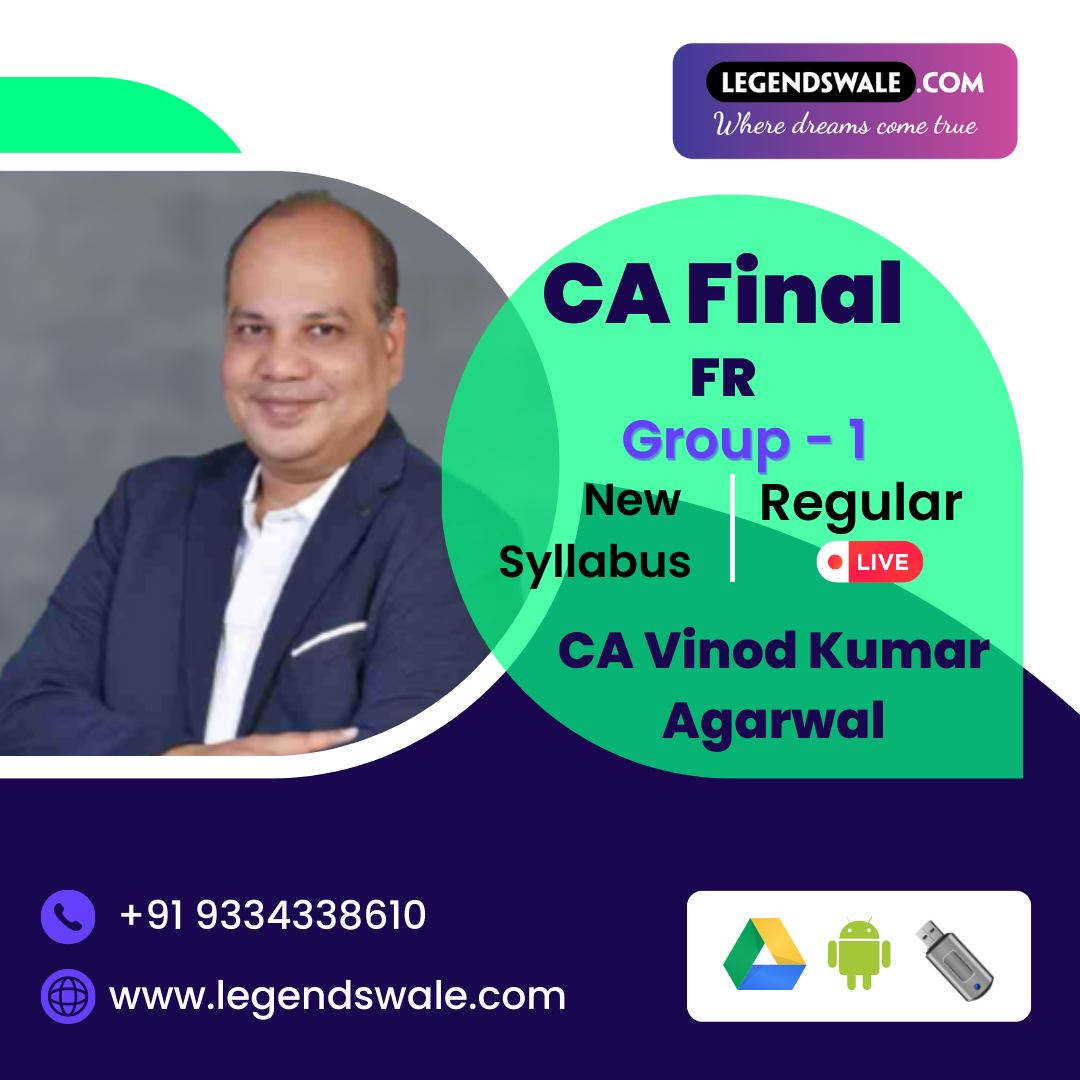 CA Final FR Regular (New Syllabus) by CA Vinod Kumar Agarwal (English)