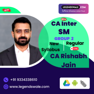 CA Inter New Syllabus Strategic Management Regular Live Batch By CA Rishabh Jain