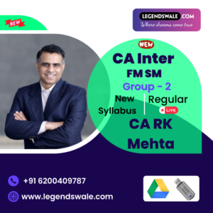 CA Inter New Syllabus FM SM Regular Batch By CA RK Mehta