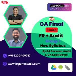 CA Final New Syllabus Combo Financial Reporting + Audit By CA Parveen Jindal & CA Kapil Goyal