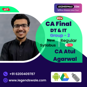 CA Final New Syllabus Direct Tax Regular Batch By CA Atul Agarwal