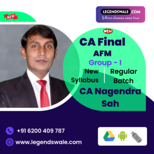 CA Final New Syllabus Advanced Financial Management AFM Regular Batch By CA Nagendra Sah