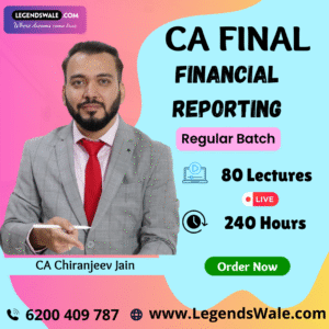 CA Final New Syllabus Financial Reporting FR Regular Batch By CA Chiranjeev Jain