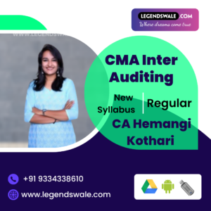 CMA Inter New Syllabus Auditing Regular Batch By CA Hemangi Kothari