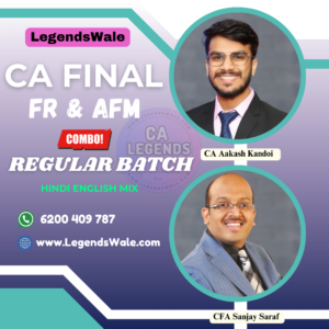 CA Final New Syllabus FR & AFM Regular Batch By CA Aakash Kandoi & CFA Sanjay Saraf