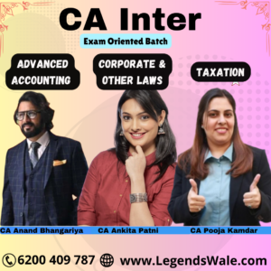 CA Inter New Syllabus Group 1 Combo Exam Oriented Batch By Swapnil Patni Classes
