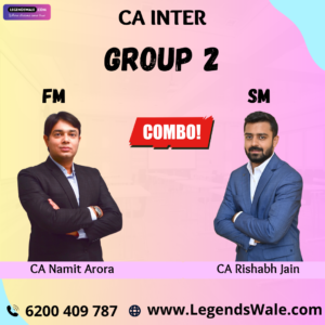 CA Inter FM & SM Combo Regular Batch By CA Rishabh Jain & CA Namit Arora